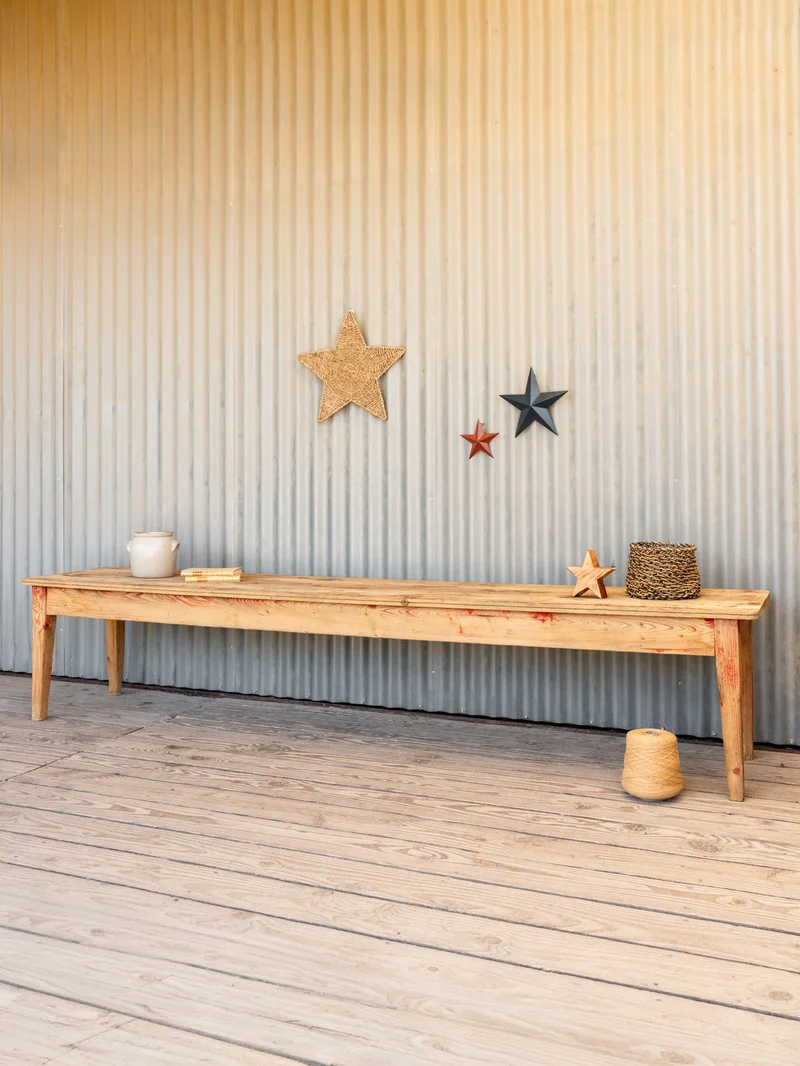 Antoine, le grand banc en bois N°471