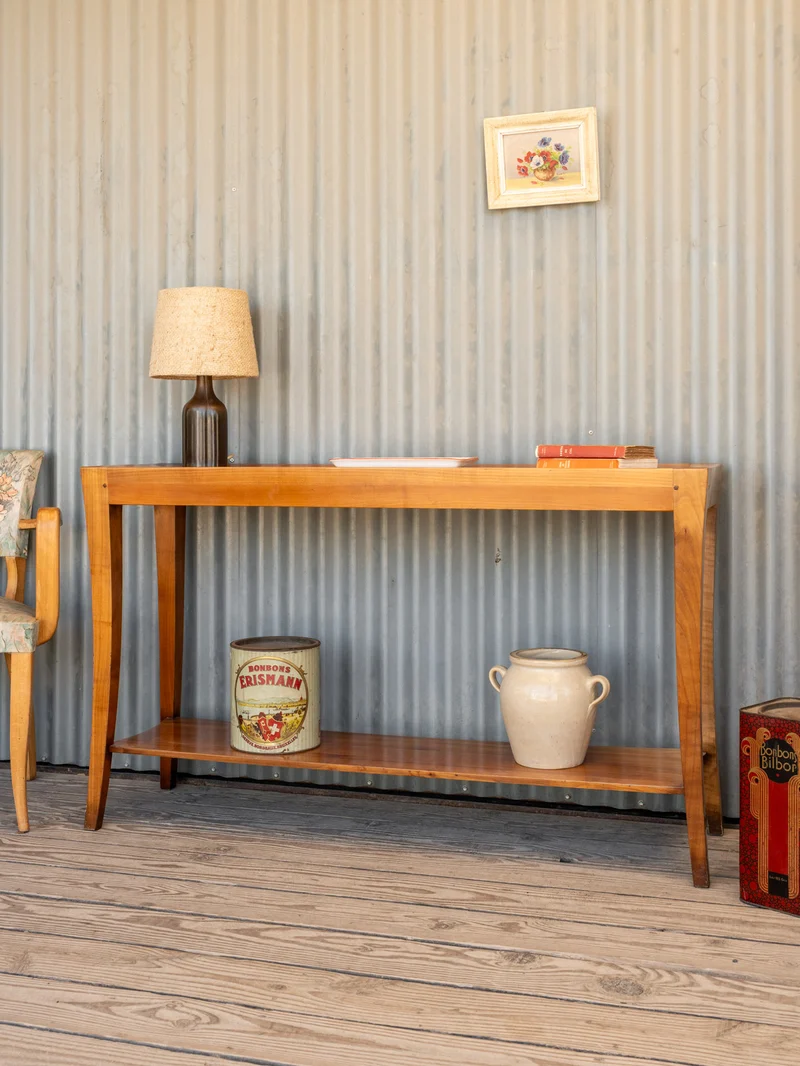 Francine, la longue console en bois N°1123