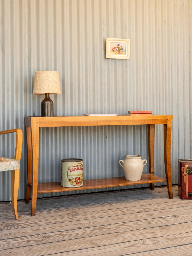 Francine, la longue console en bois N°1123