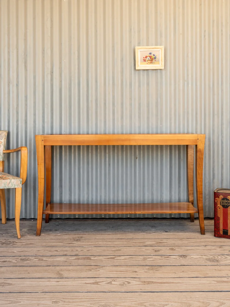 Francine, la longue console en bois N°1123