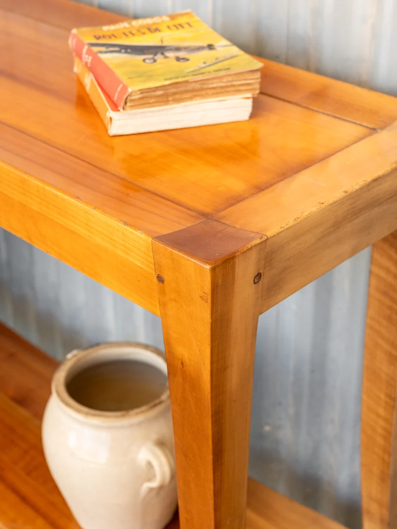 Francine, la longue console en bois N°1123