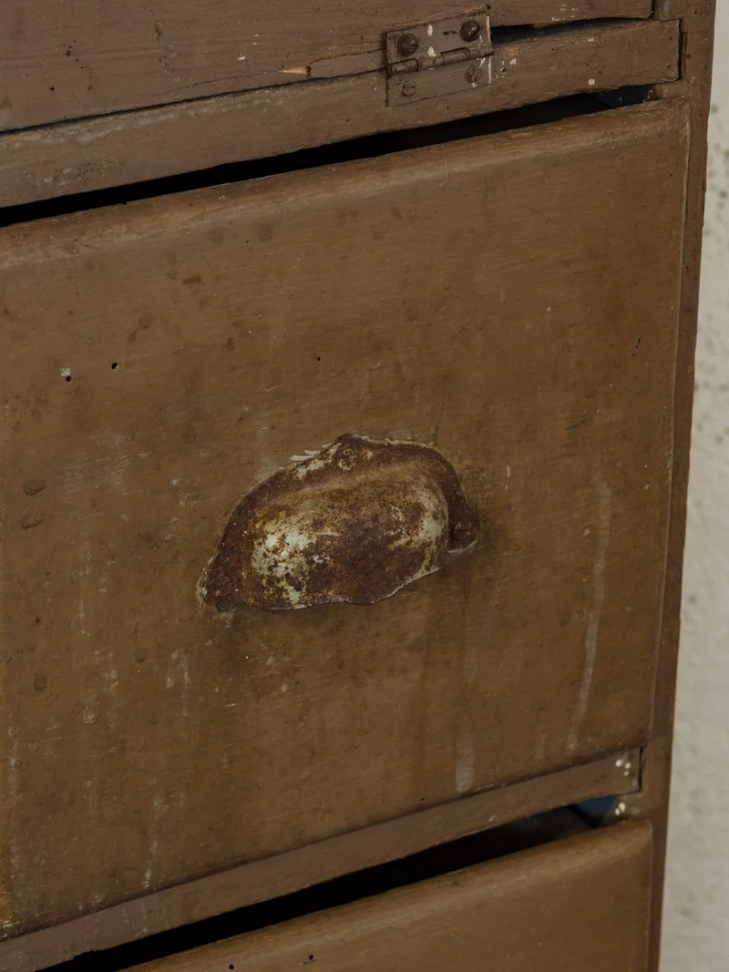 Fernand, le meuble de métier en bois marron N°382