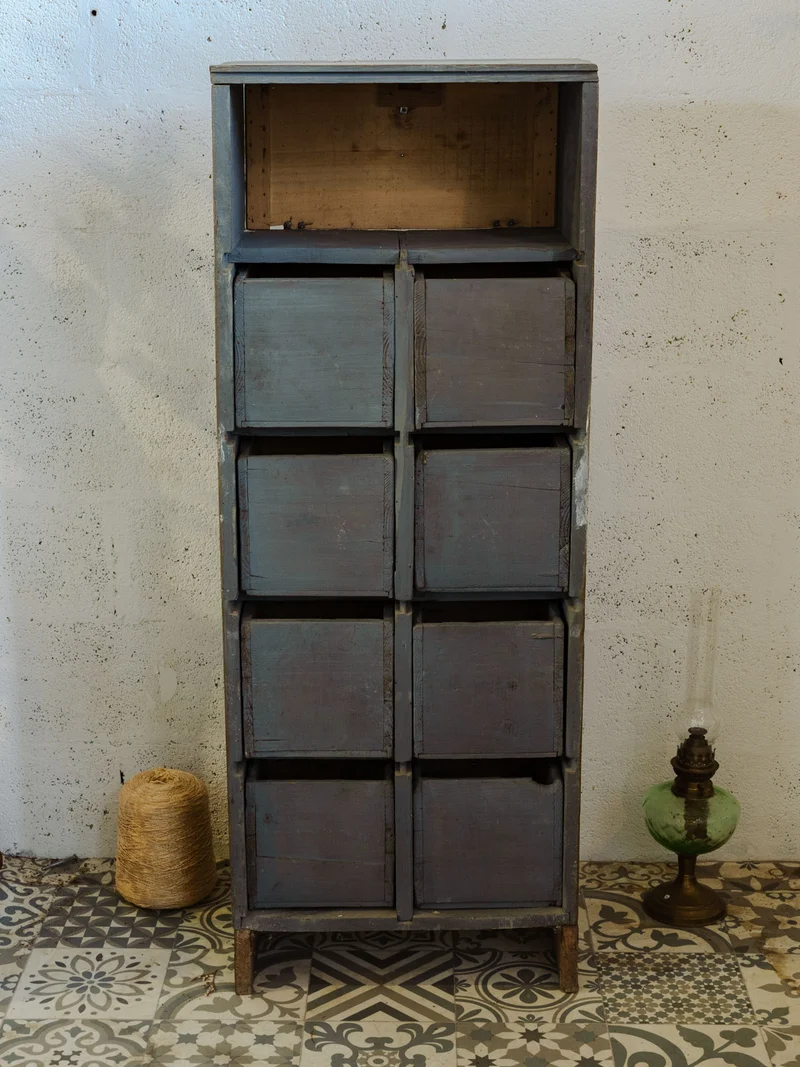 Fernand, le meuble de métier en bois marron N°382