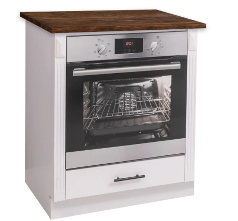 Casa Padrino Küchenschrank im Landhausstil mit 1 Schublade, 75 x 60 x 89 cm