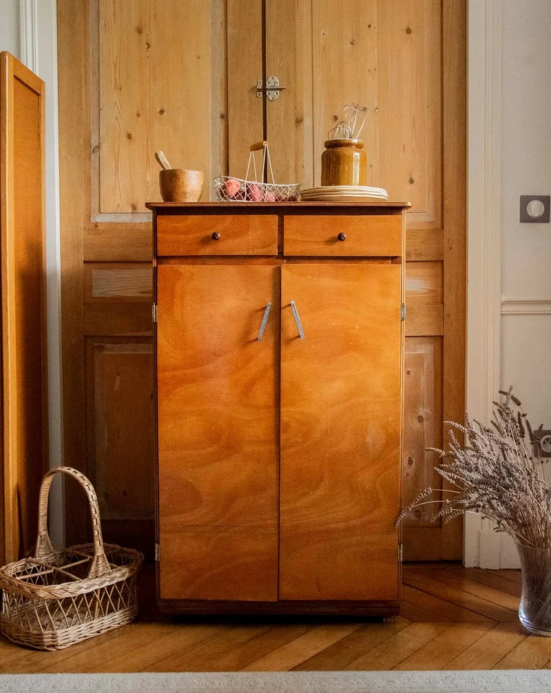 Gustave, le buffet au plaquage en bois N°1608