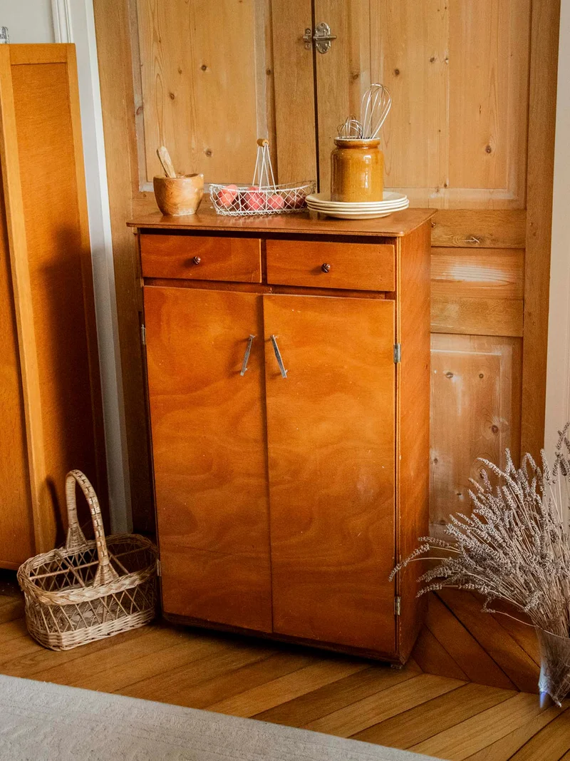 Gustave, le buffet au plaquage en bois N°1608