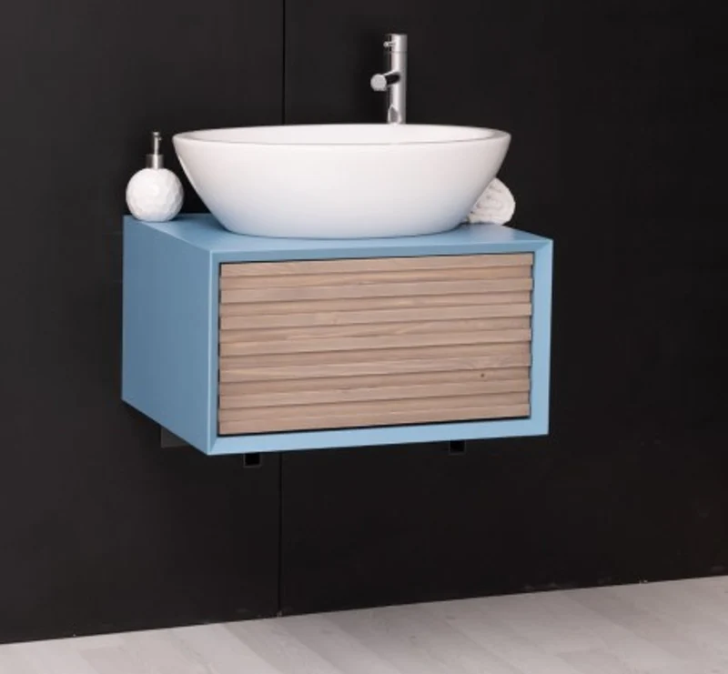 Casa Padrino Waschtisch im Landhausstil mit 1 Schublade, 60 x 50 x 33 cm