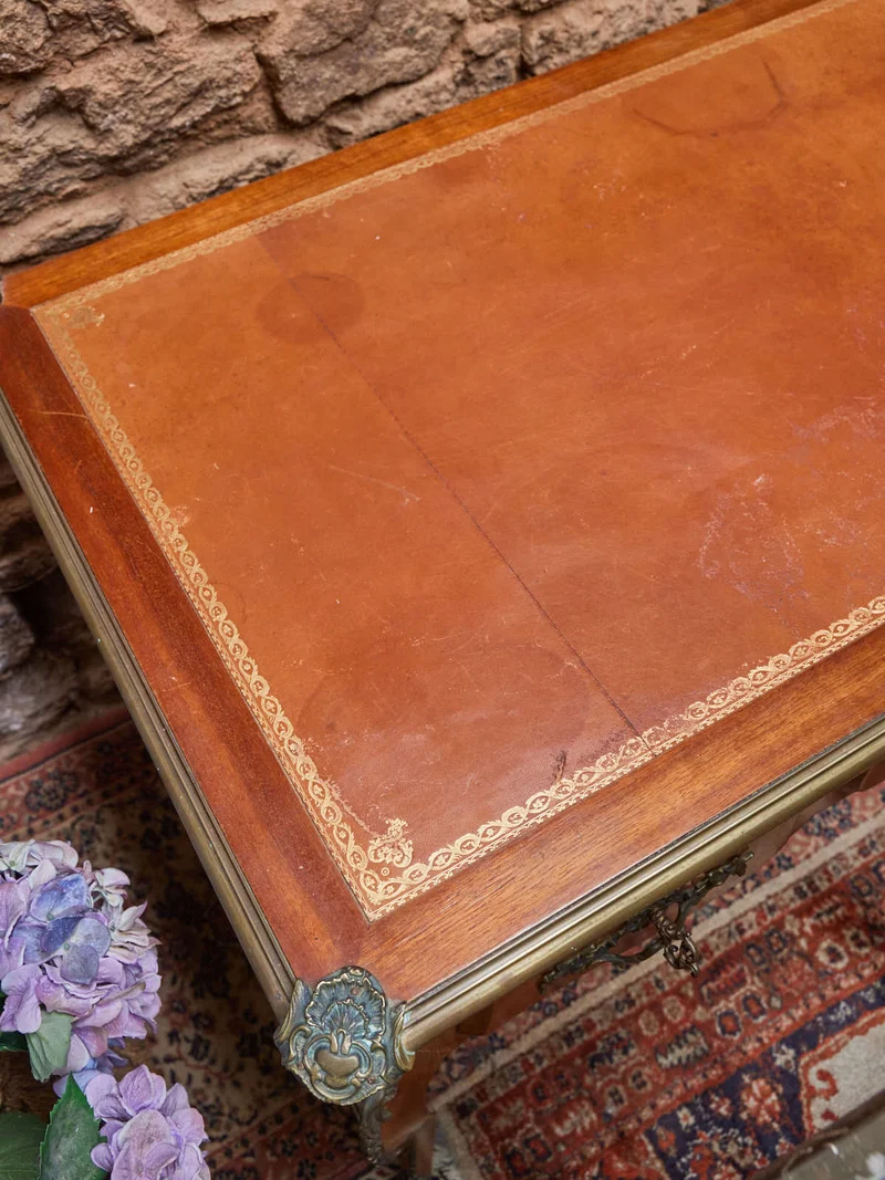Edouard, le grand bureau style Louis XV en bois N°1009