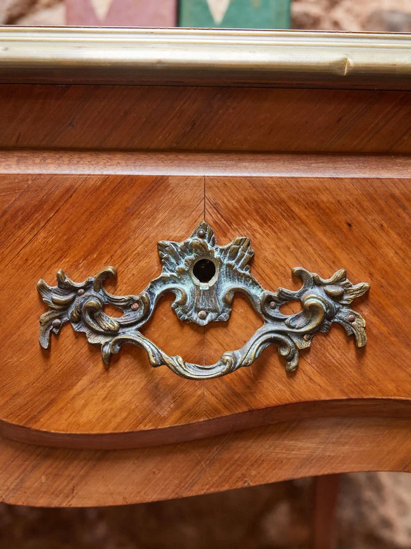 Edouard, le grand bureau style Louis XV en bois N°1009