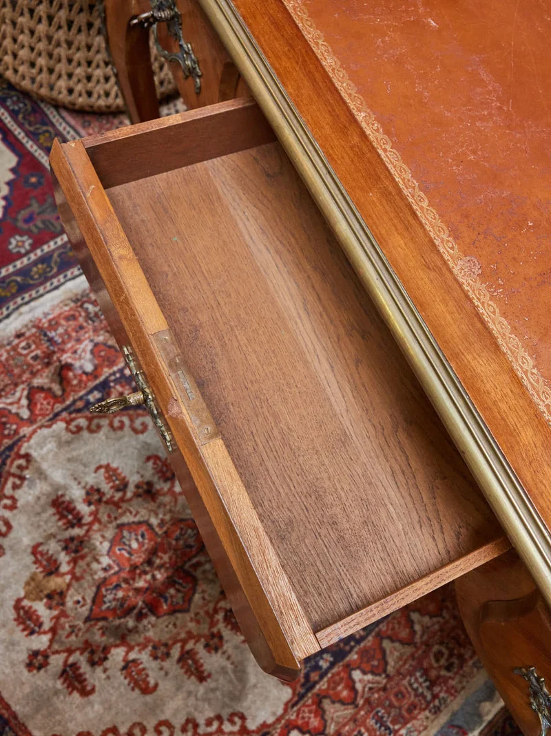 Edouard, le grand bureau style Louis XV en bois N°1009