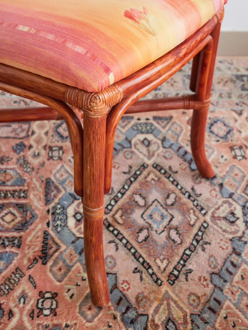 Alma, la paire de chaises en rotin N°1717