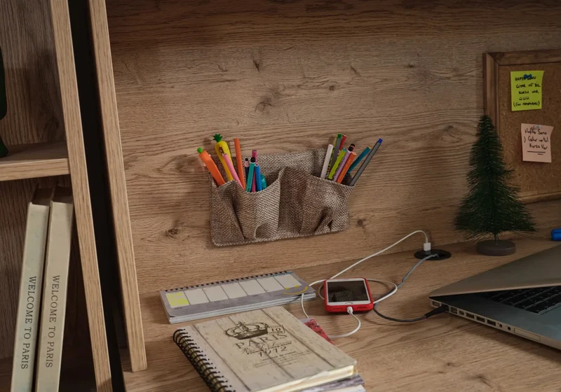Ensemble de chambre jeune moderne taupe PETRA