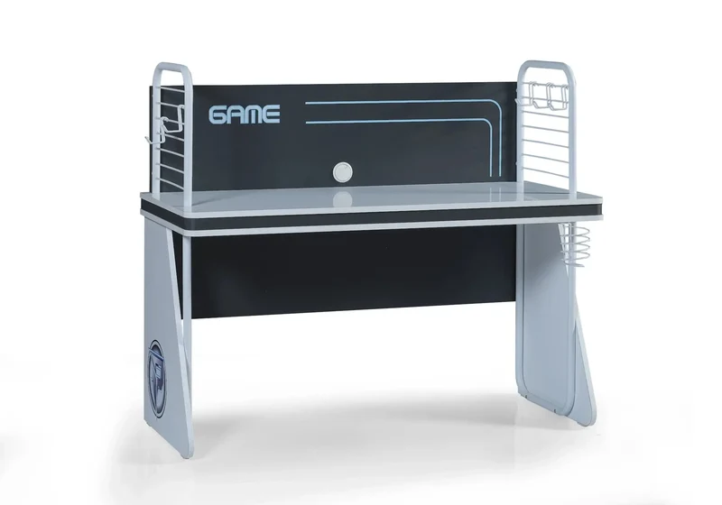 Ensemble de chambre jeune moderne anthracite GAME CUBE