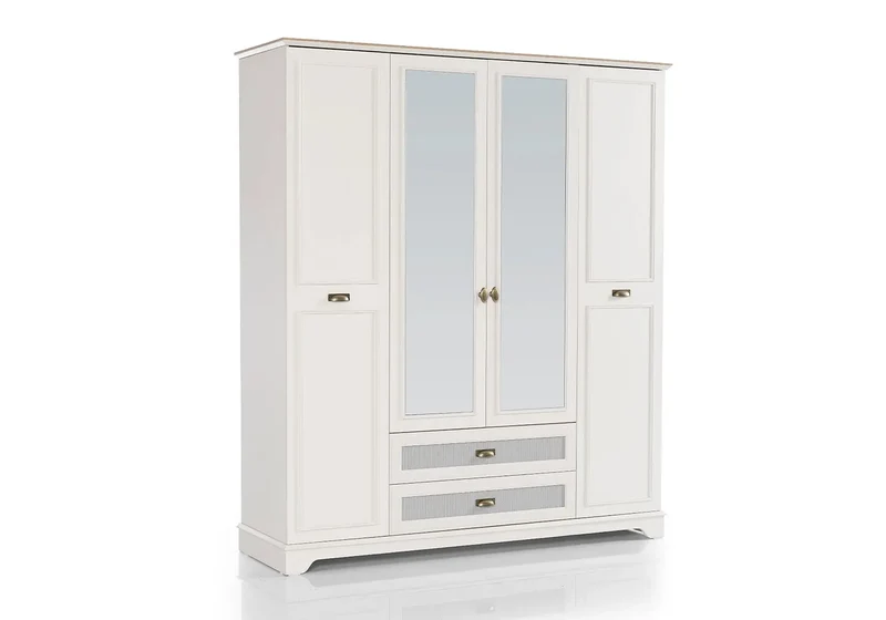 Ensemble de chambre jeune moderne blanc ODESSA