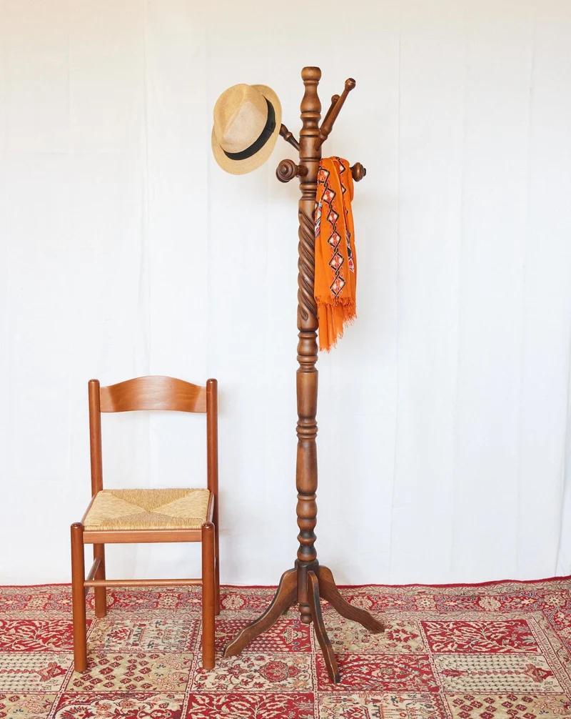Max, le porte-manteau en bois tourné N°403