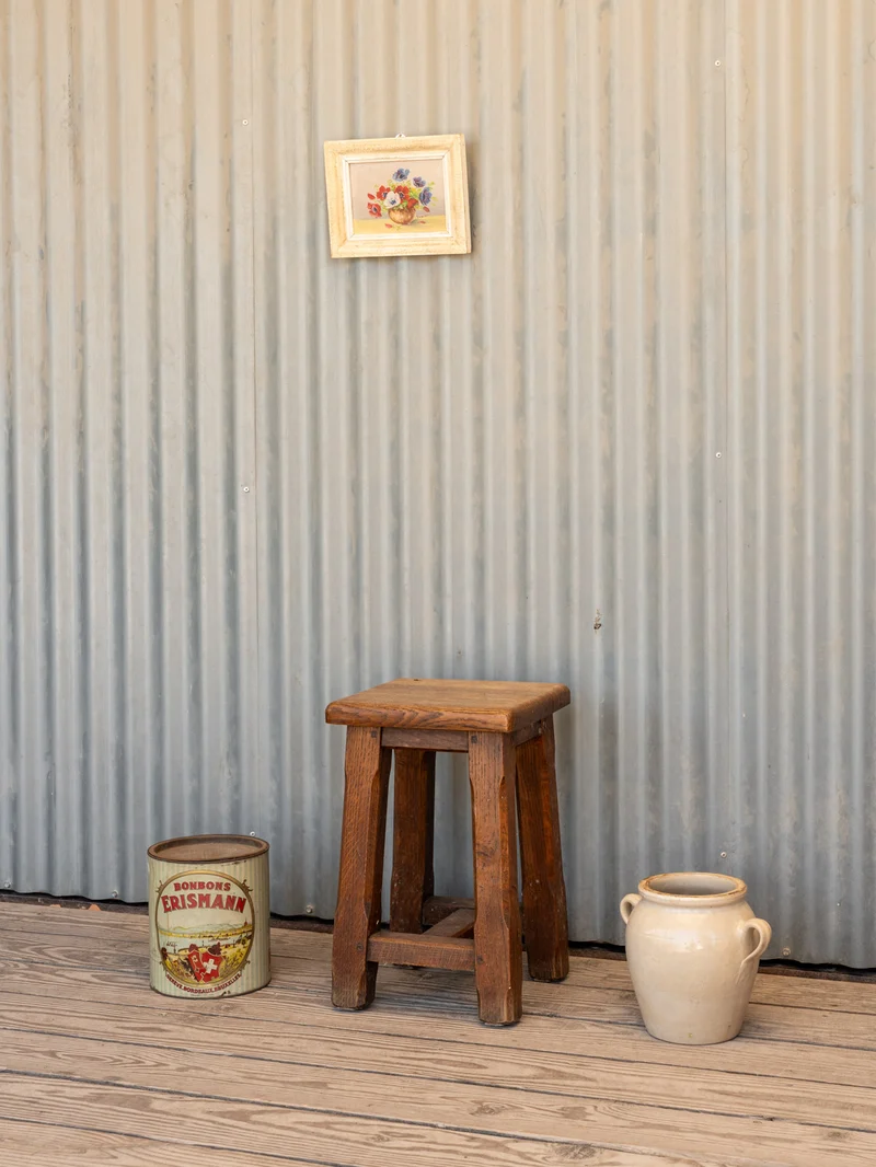 Regis, le tabouret en bois N°1473