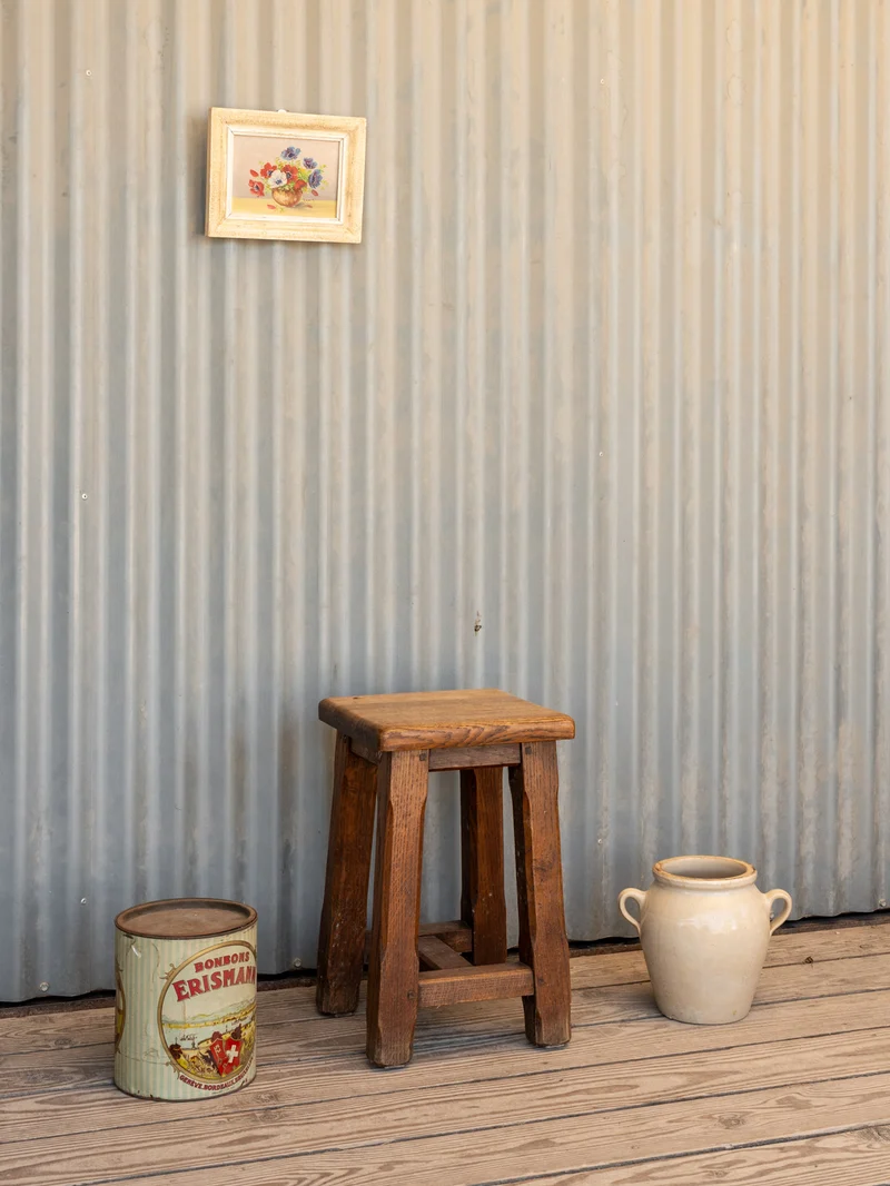 Regis, le tabouret en bois N°1473