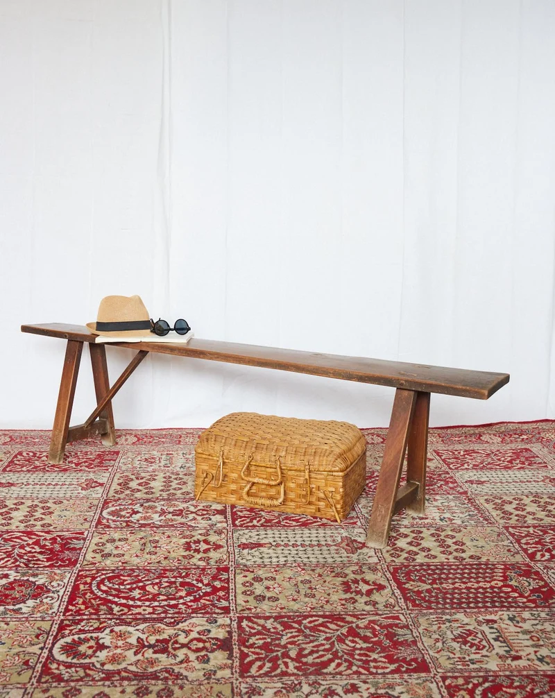 Antoine, le banc de ferme en bois N°472