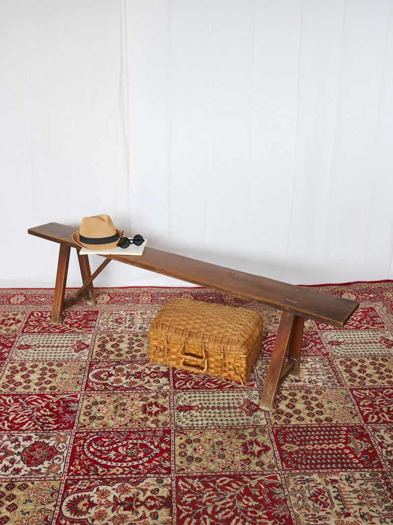 Antoine, le banc de ferme en bois N°472