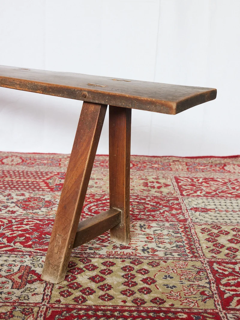 Antoine, le banc de ferme en bois N°472