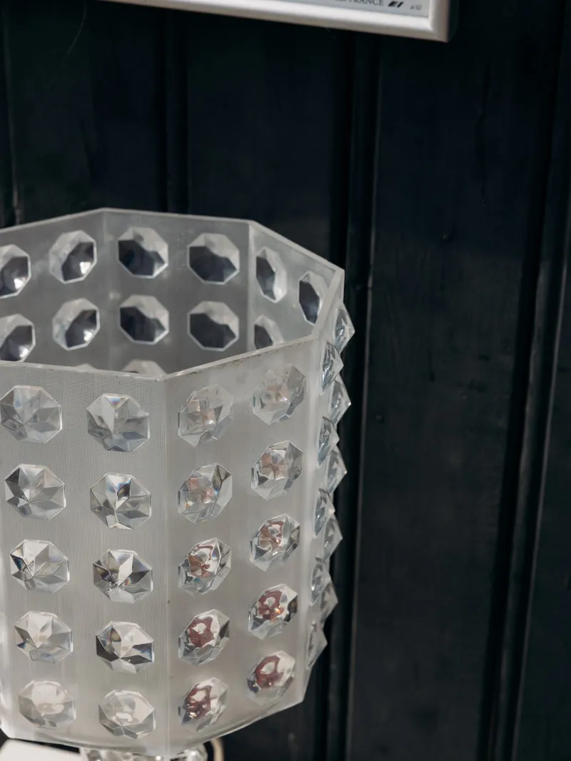 Julia, la lampe en verre et plexiglass N°978