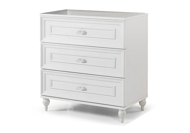 Ensemble de chambre pour jeune moderne blanc ANGEL