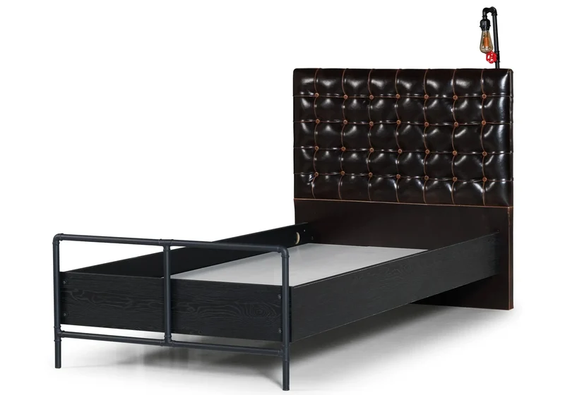 Ensemble complet de chambre pour adolescent noir VALVE