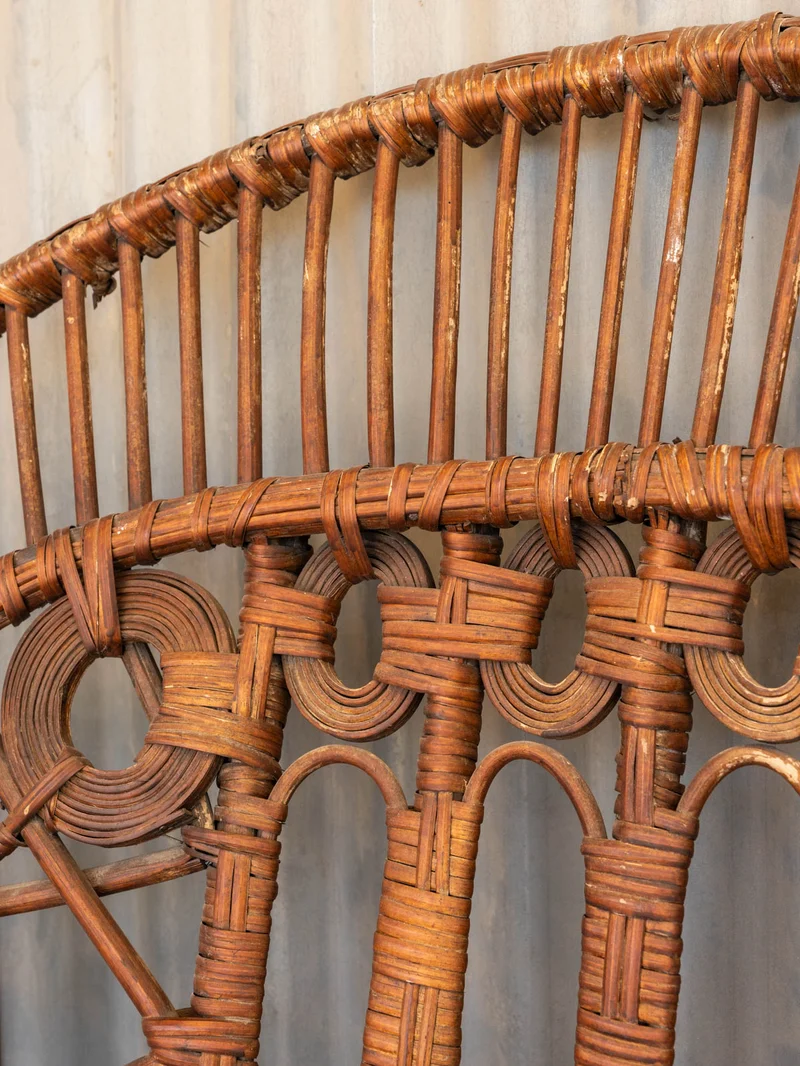 Ernest, le grand fauteuil en osier N°1097