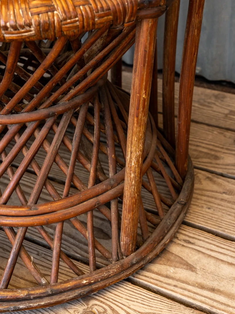 Ernest, le grand fauteuil en osier N°1097