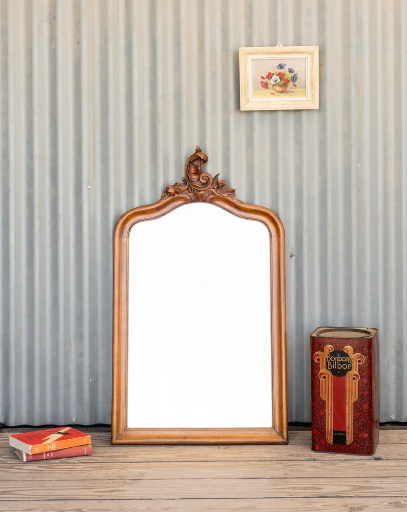 Georges, le miroir en bois N°1326