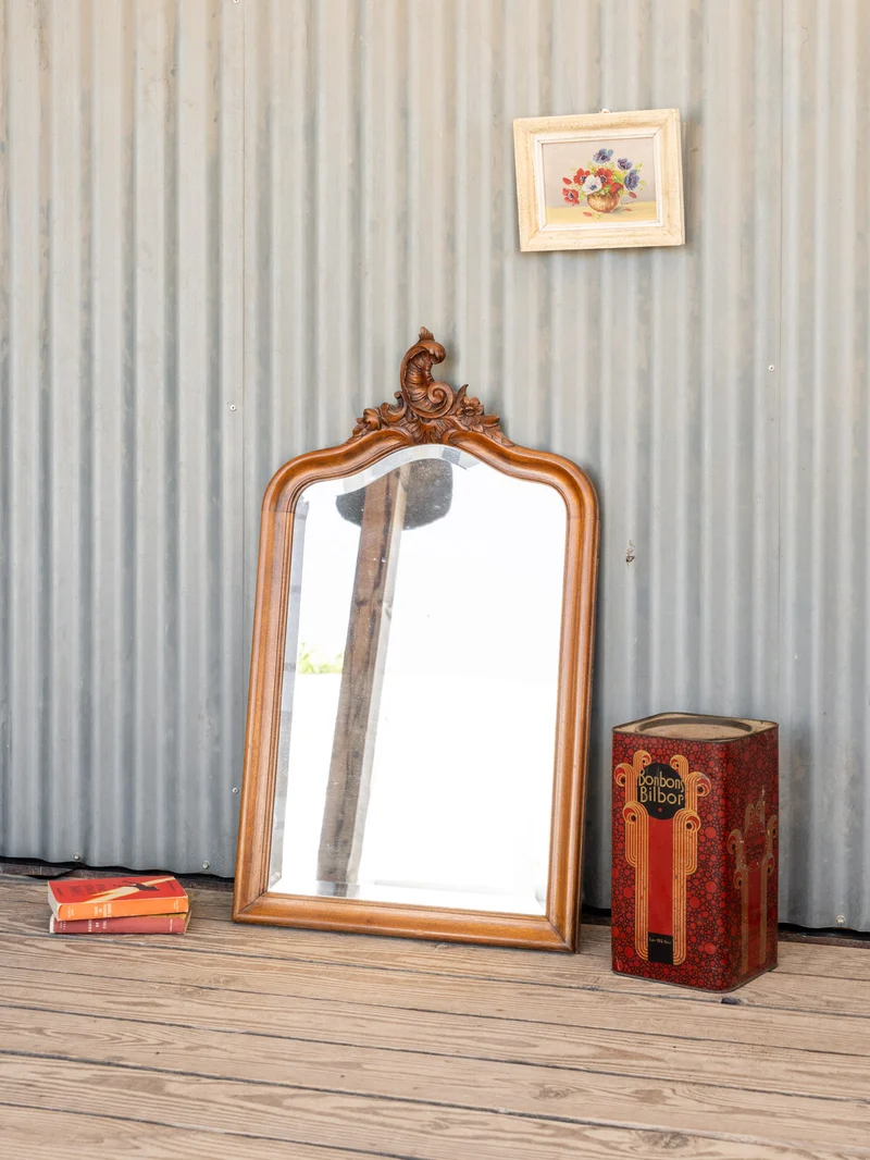 Georges, le miroir en bois N°1326