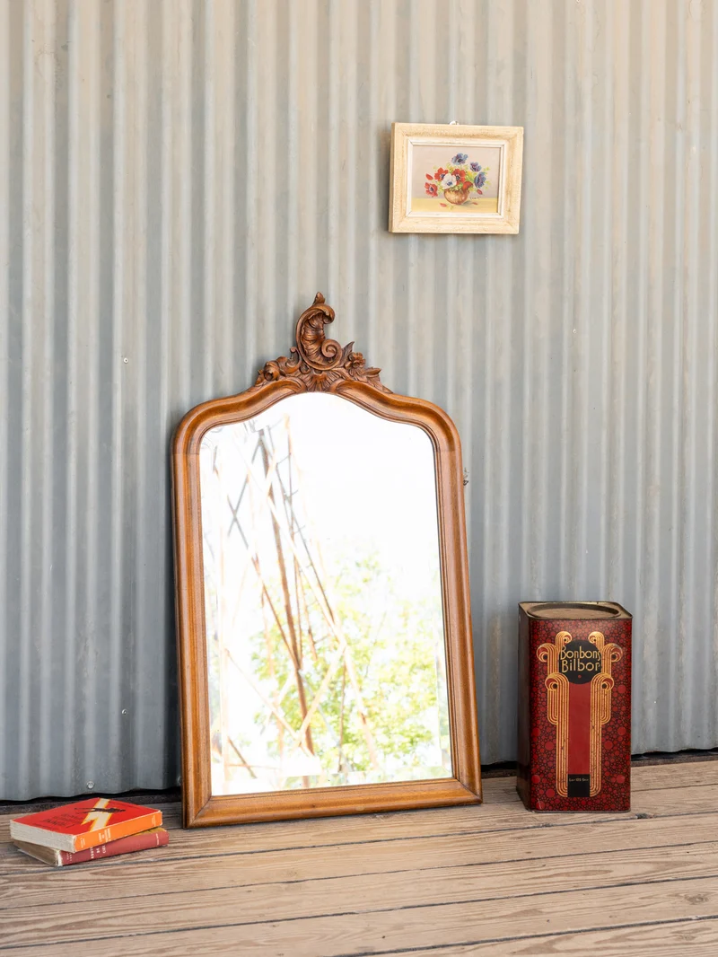 Georges, le miroir en bois N°1326