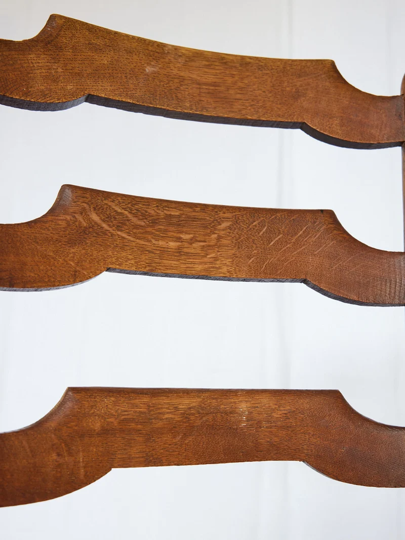 Claude, le lot de 4 chaises en paille N°1436