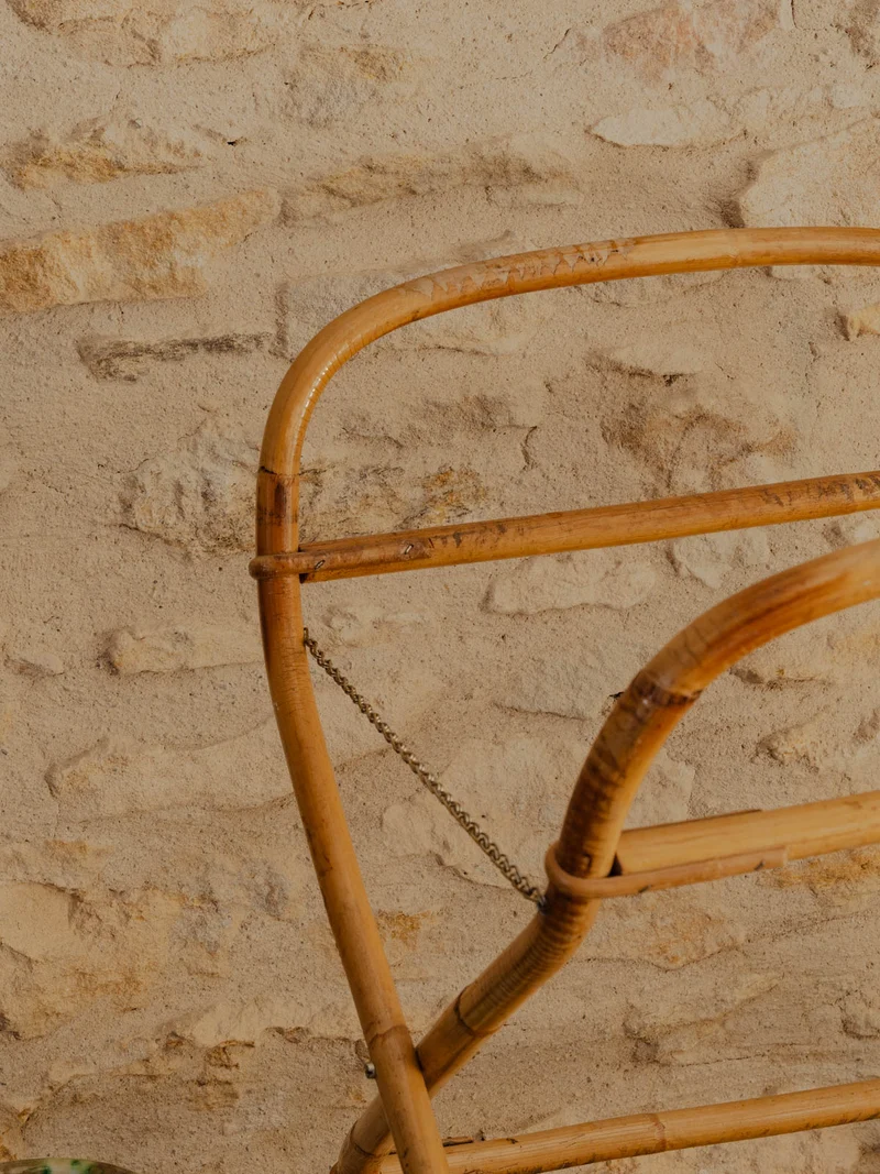 Joseph, le berceau en osier et bambou N°20