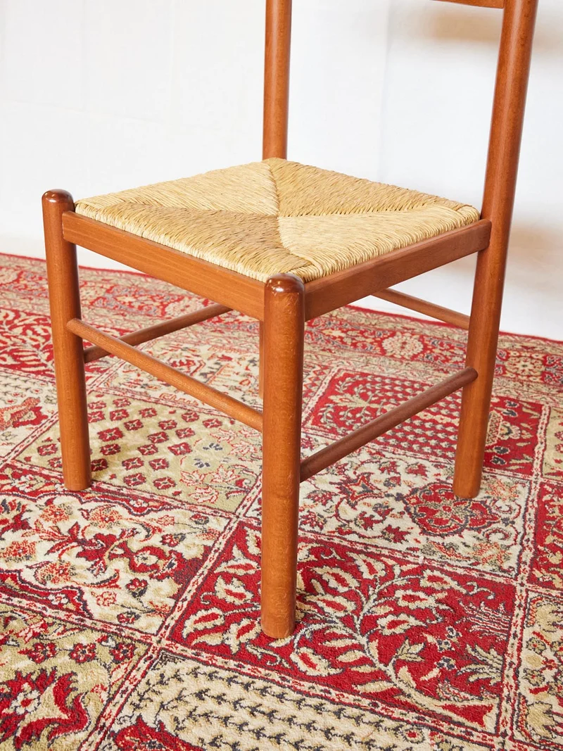 Claude, le lot de 6 chaises en bois ocre N°1434