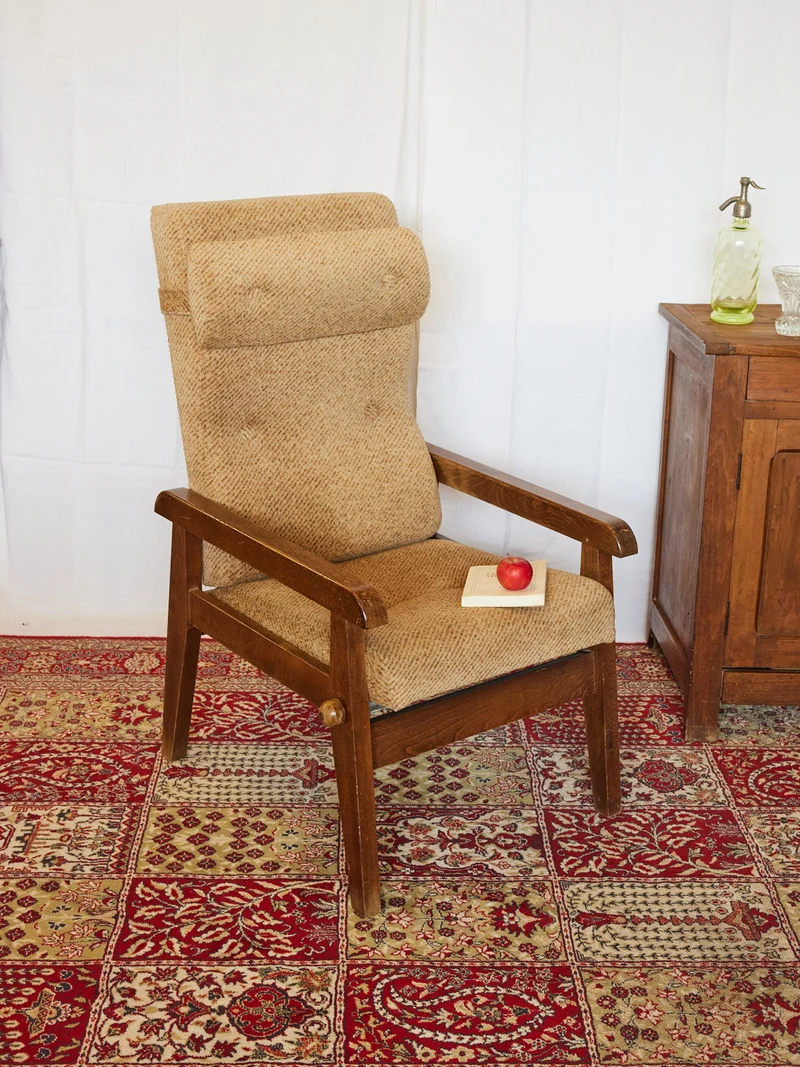 Ernest, le fauteuil inclinable en bois N°1102