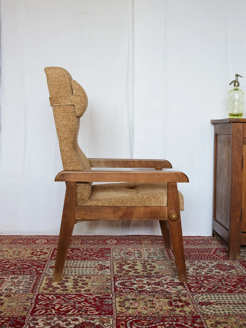 Ernest, le fauteuil inclinable en bois N°1102