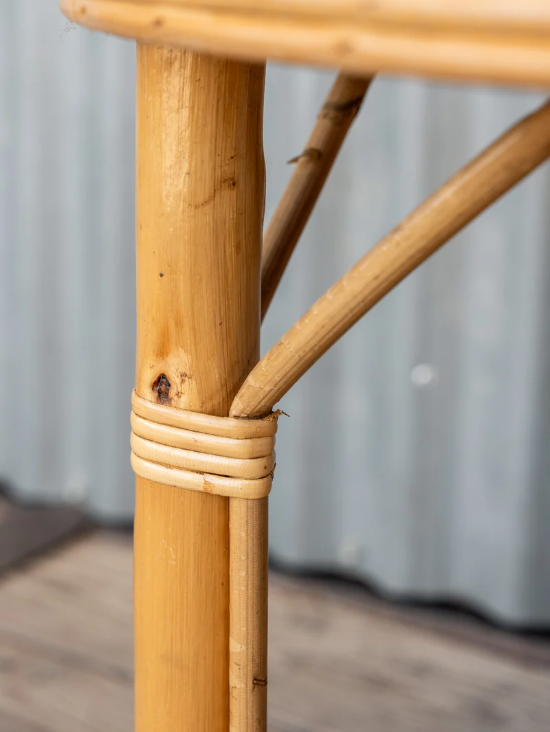 Francine, la table d'appoint en osier et bambou N°1117