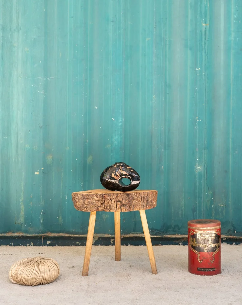 Regis, le tabouret en bois N°1467