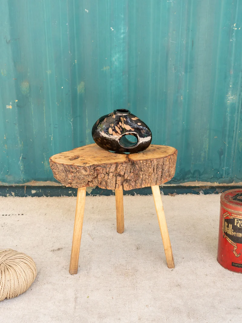 Regis, le tabouret en bois N°1467
