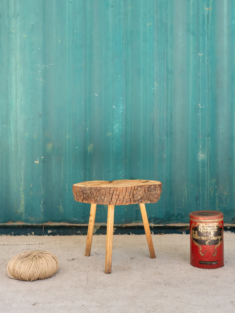 Regis, le tabouret en bois N°1467