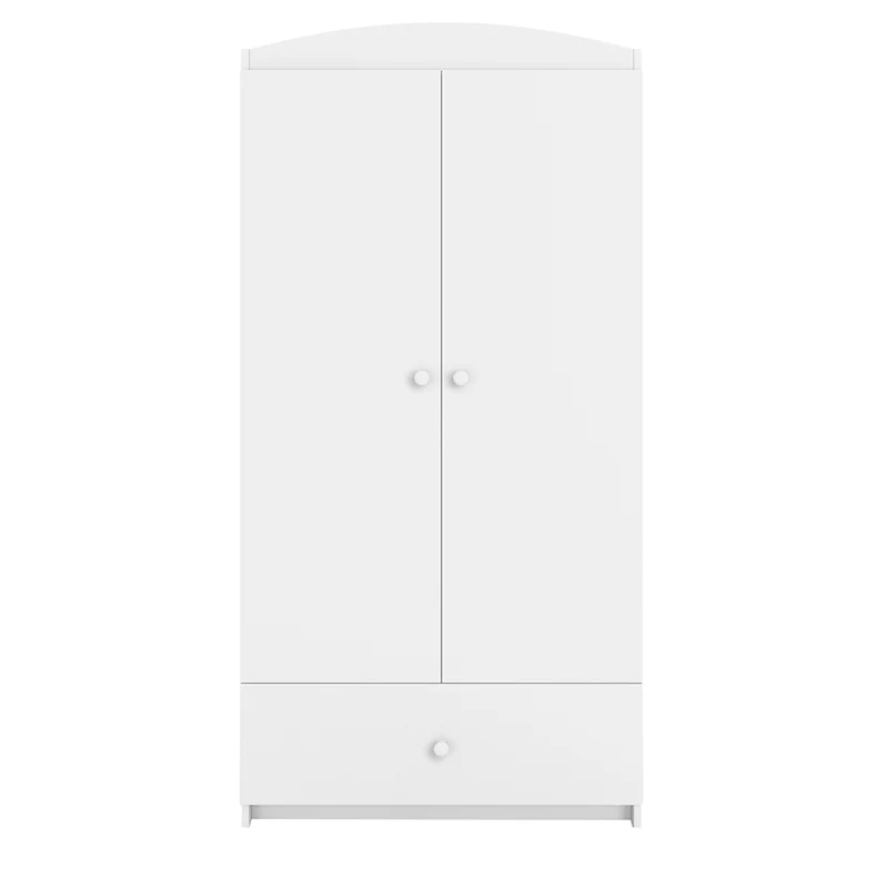 Armoire 2 portes 1 tiroir Kocot Kids Babydream - Blanc