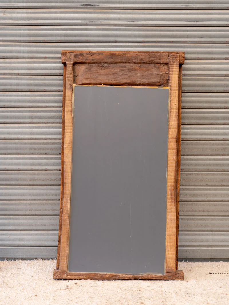 Georges, le grand miroir en bois N°1307