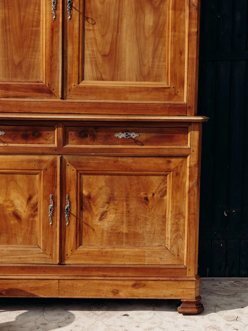 Blandine, l'armoire normande en merisier massif N°480