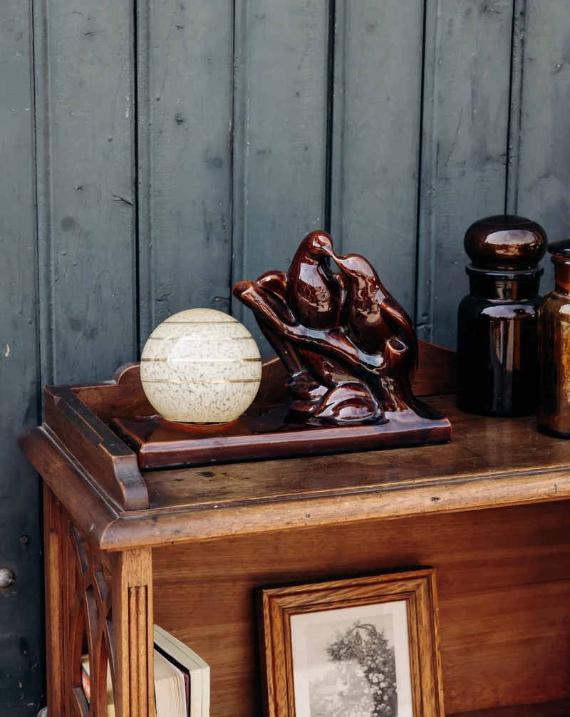 Suzanne, la lampe au style Art Déco en céramique N°606