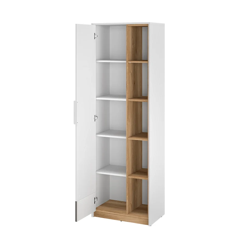 Armoire 1 porte Ronan Blanc