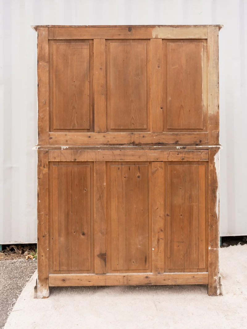 Gilbert, le buffet à deux corps en bois écru N°1692