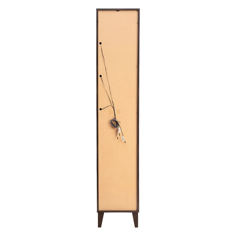 Colonne 2 portes Moka Bois foncé