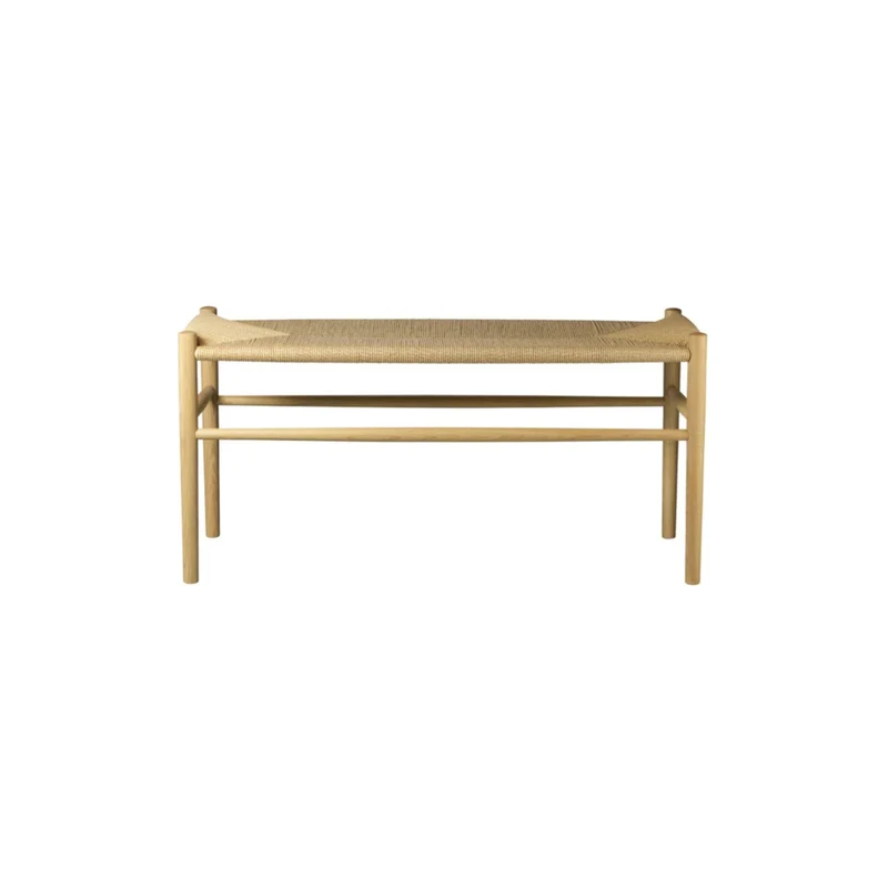 Banc de piano en chêne - J163