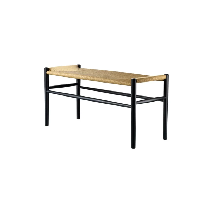 Banc de piano en chêne - J163